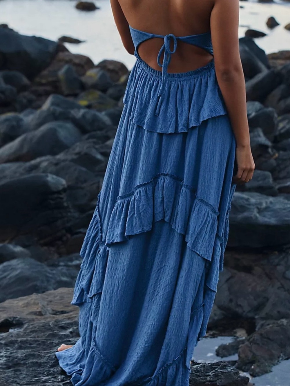 Free People Santa Luz Maxi Dress NWT - Picture 2 of 4